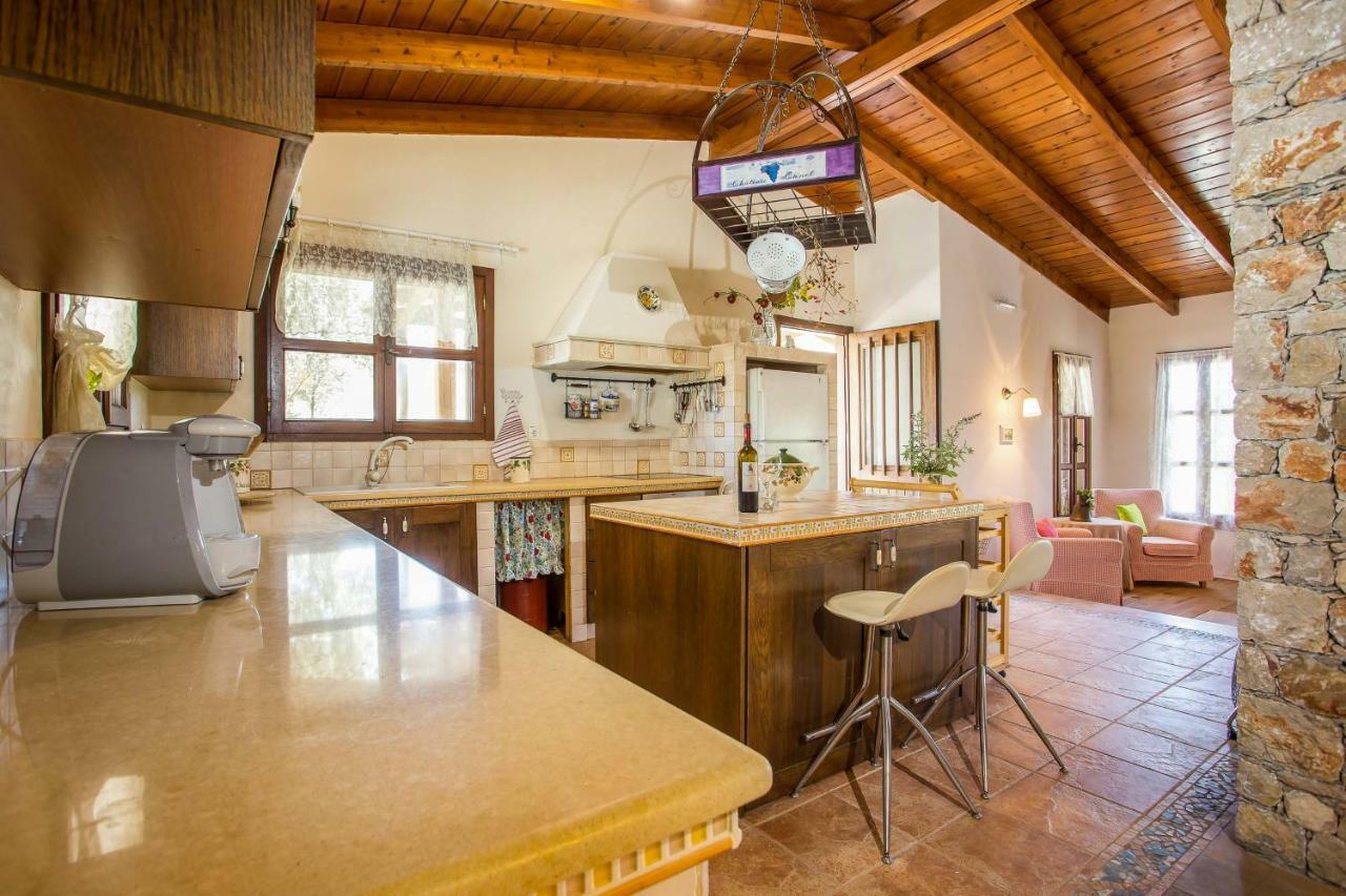 Sunny Countryside Villa - With Private Pool Faliraki Exterior foto